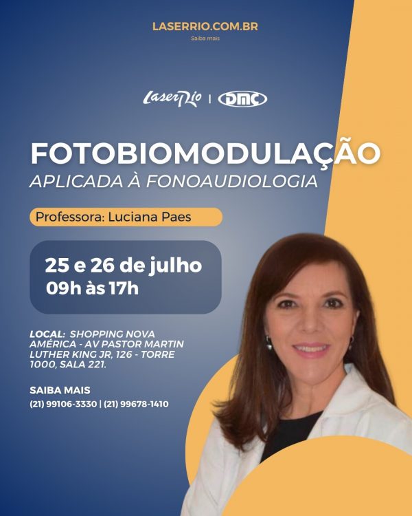 Fotobiomodulação aplicada Fonoaudiologia