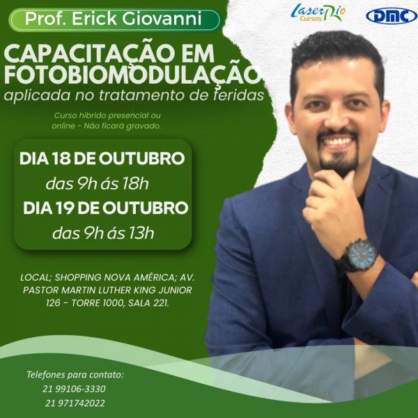 Capacitação em Fotobiomodulação no Tratamento de Feridas
