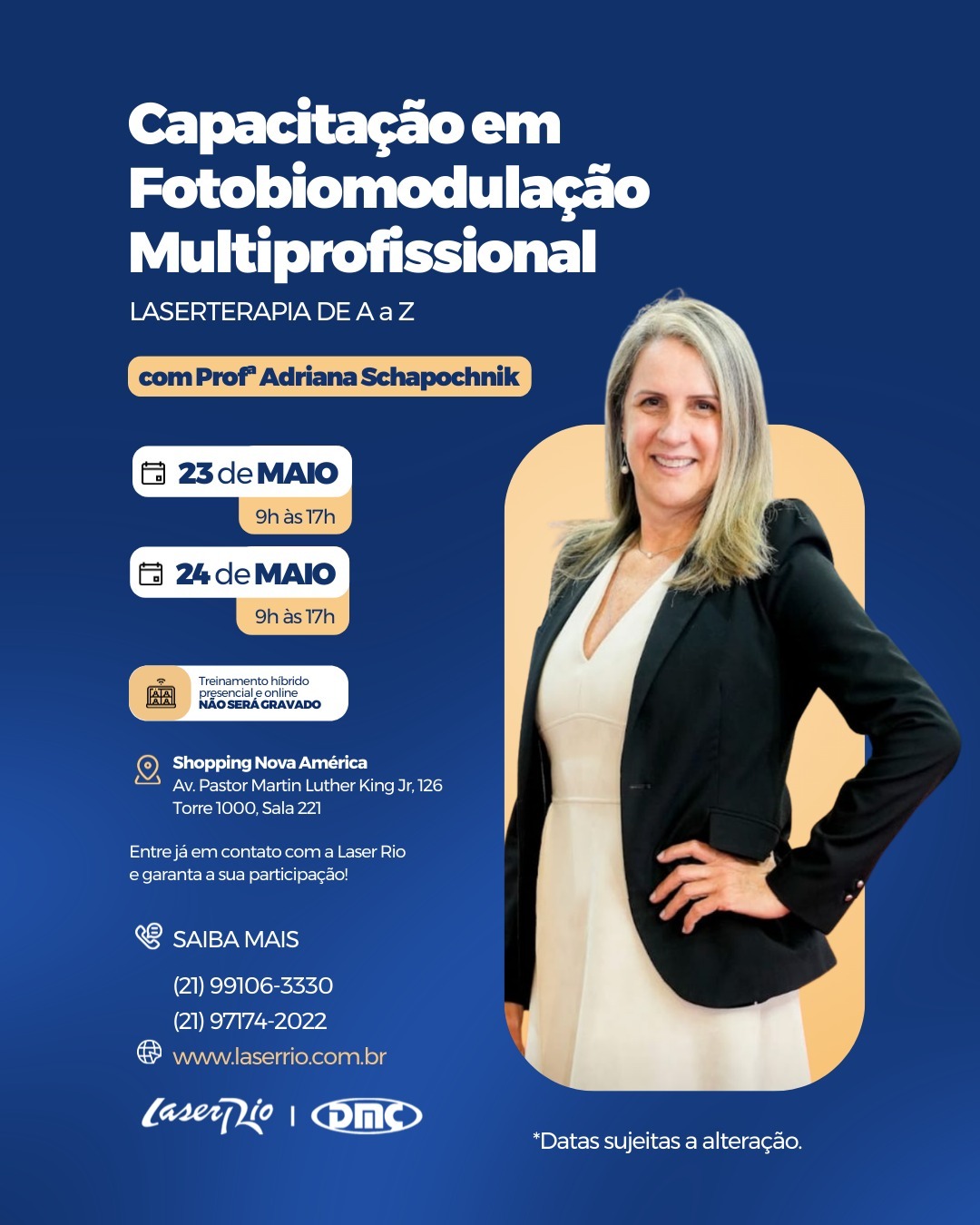 Capacitação em Fotobiomodulação Multiprofissional : Laserterapia de A a Z.