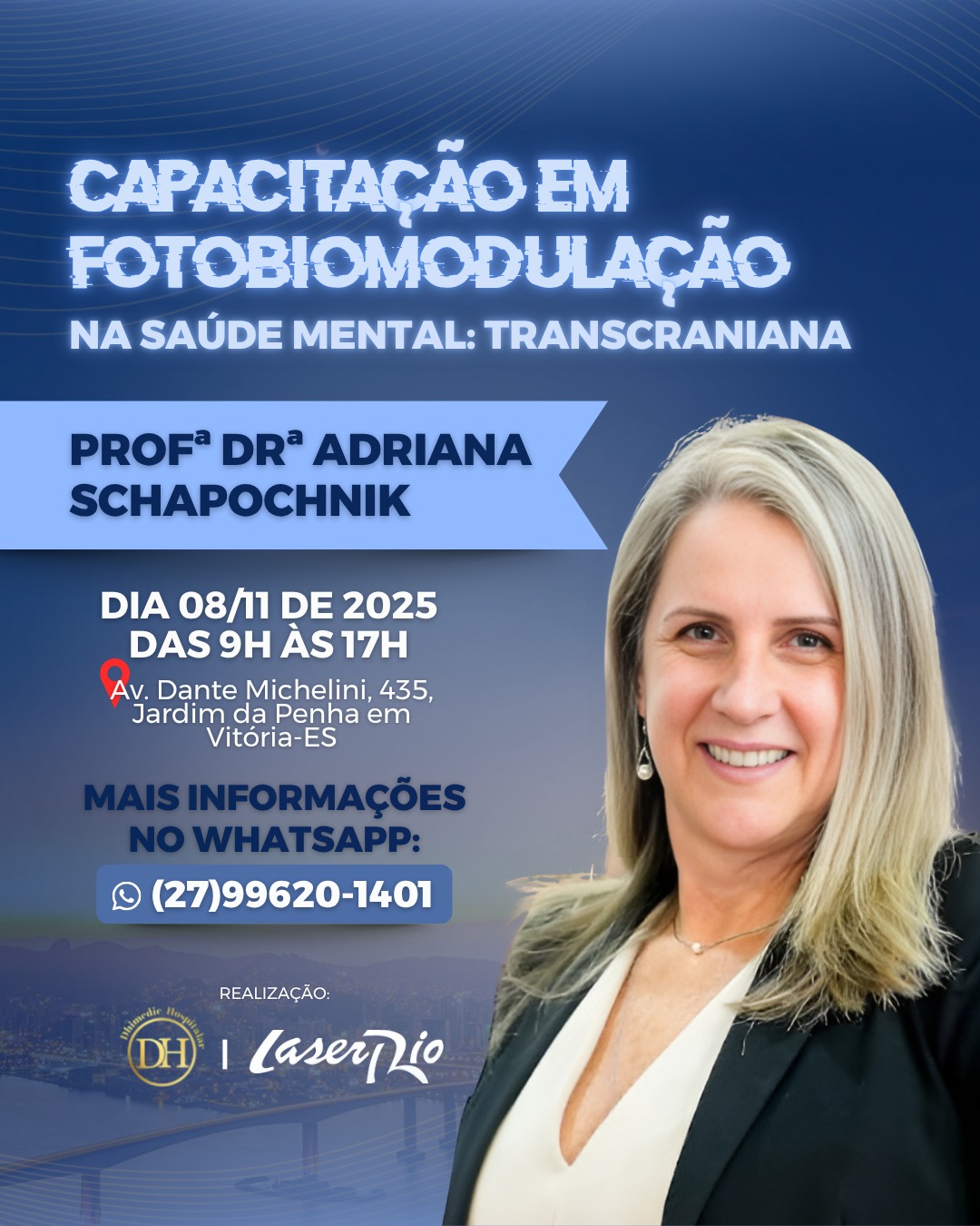 Capacitação em Fotobiomodulação na saúde mental: Transcraniana
