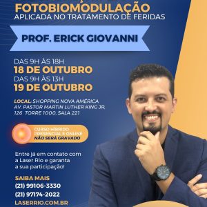 Capacitação em Fotobiomodulação no Tratamento de Feridas
