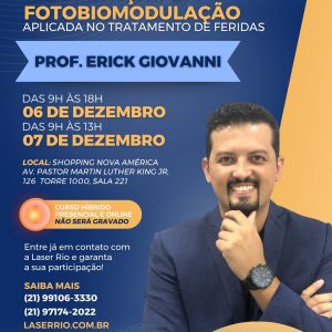 Capacitação em Fotobiomodulação no Tratamento de Feridas
