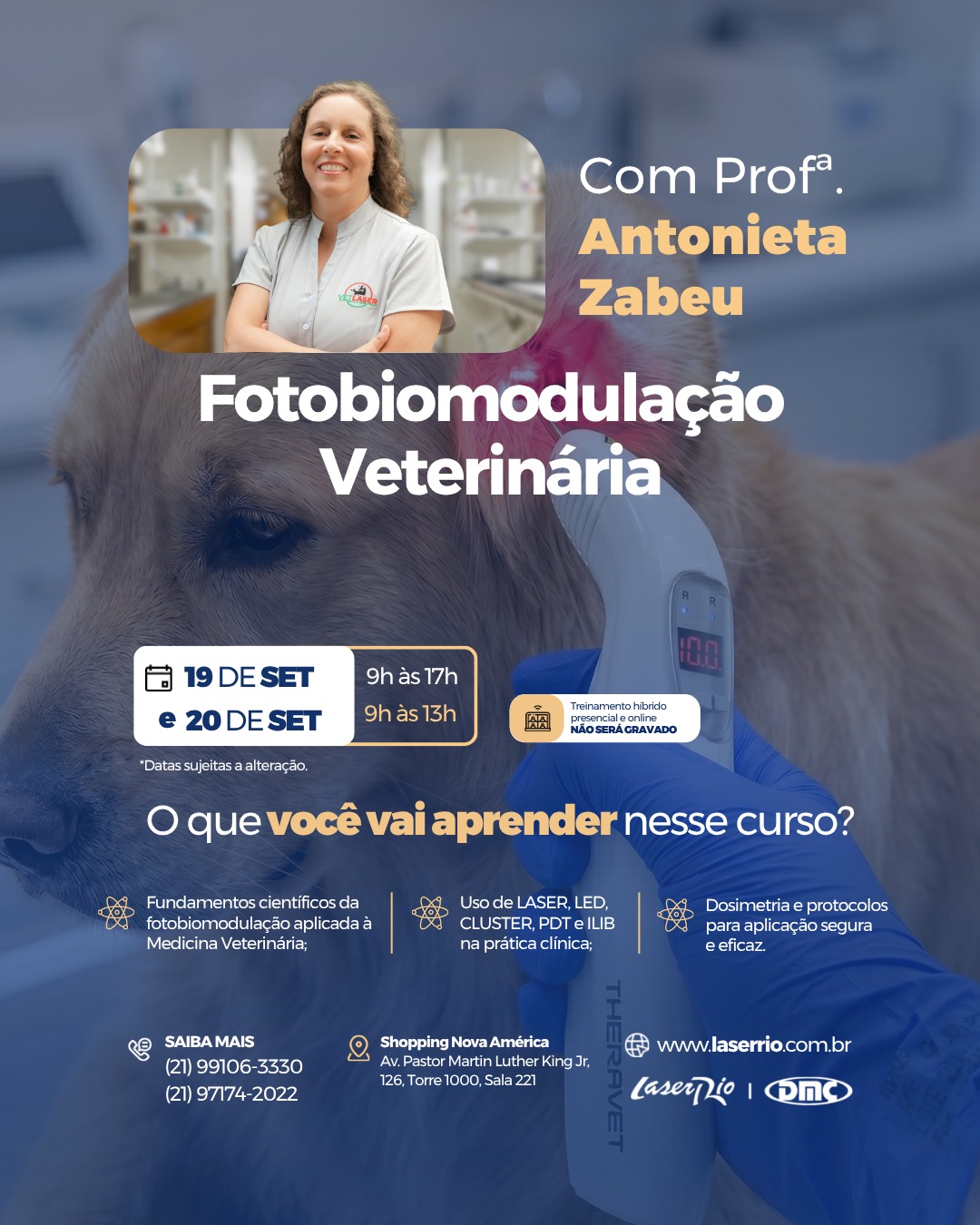 Capacitação em Laserterapia Veterinária