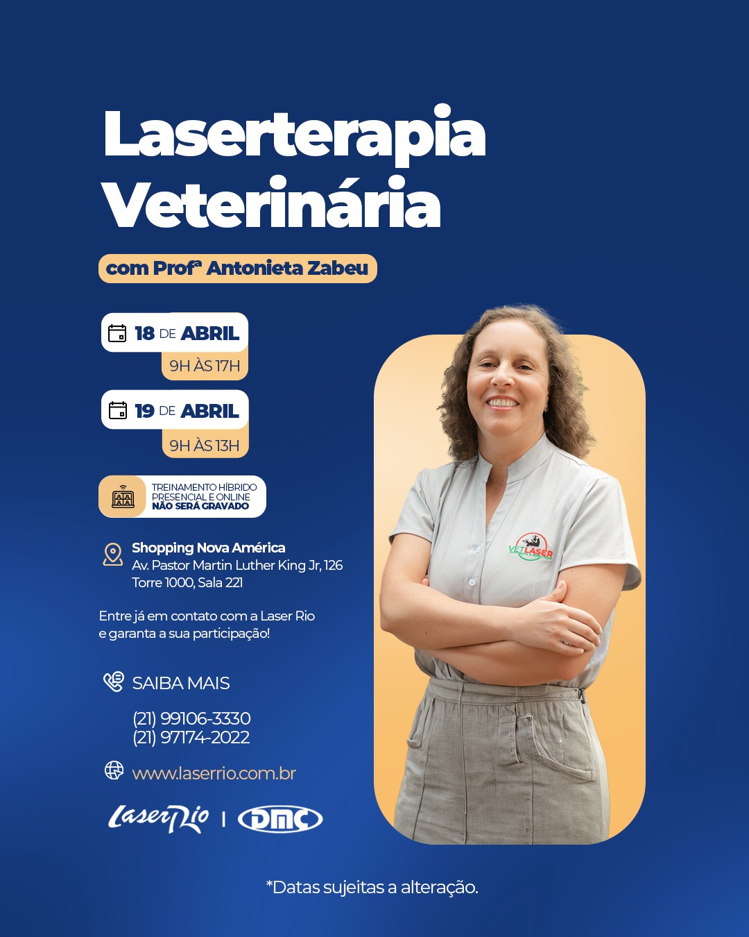 Capacitação em Laserterapia Veterinária