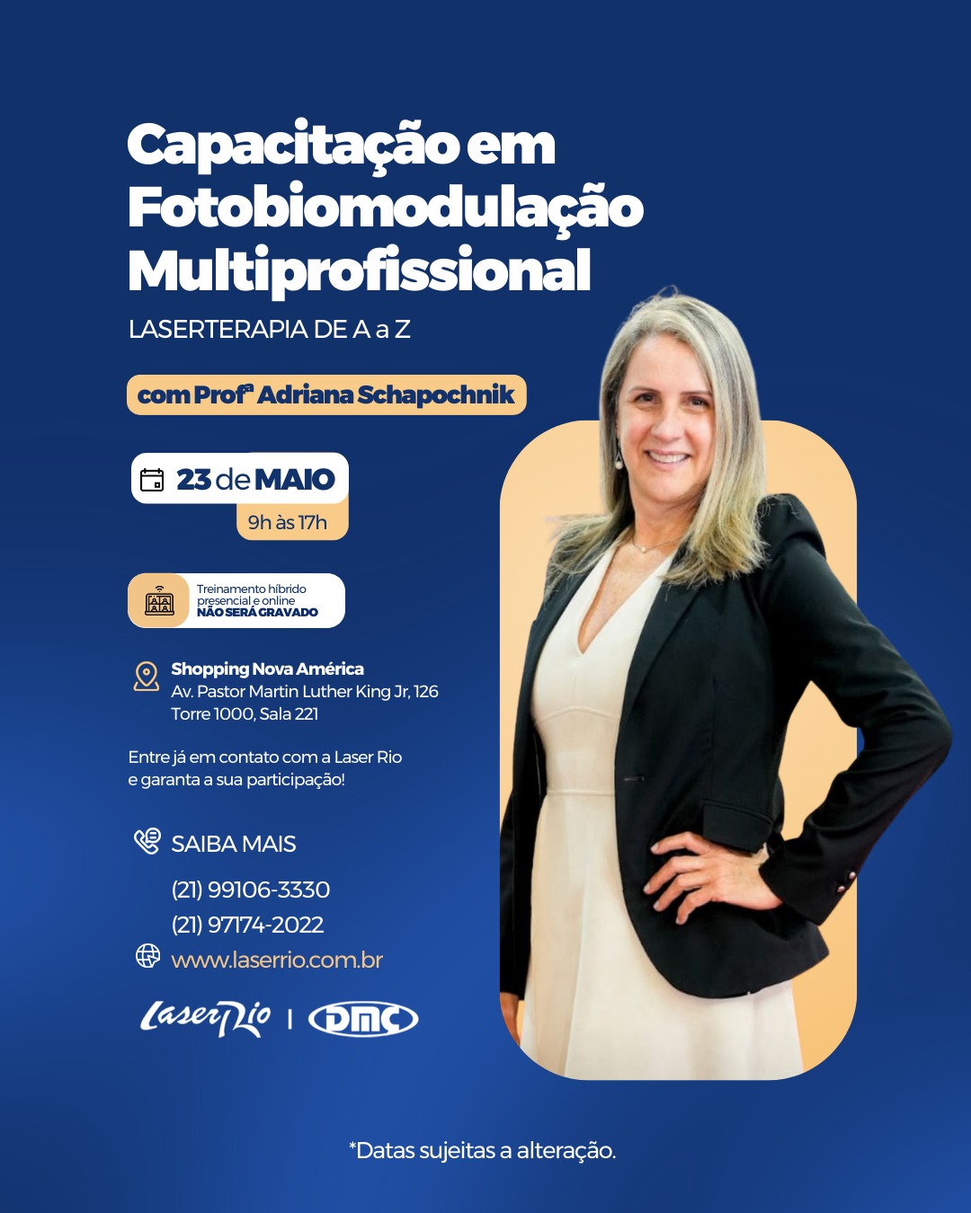 Capacitação em Fotobiomodulação Multiprofissional : Laserterapia de A a Z.